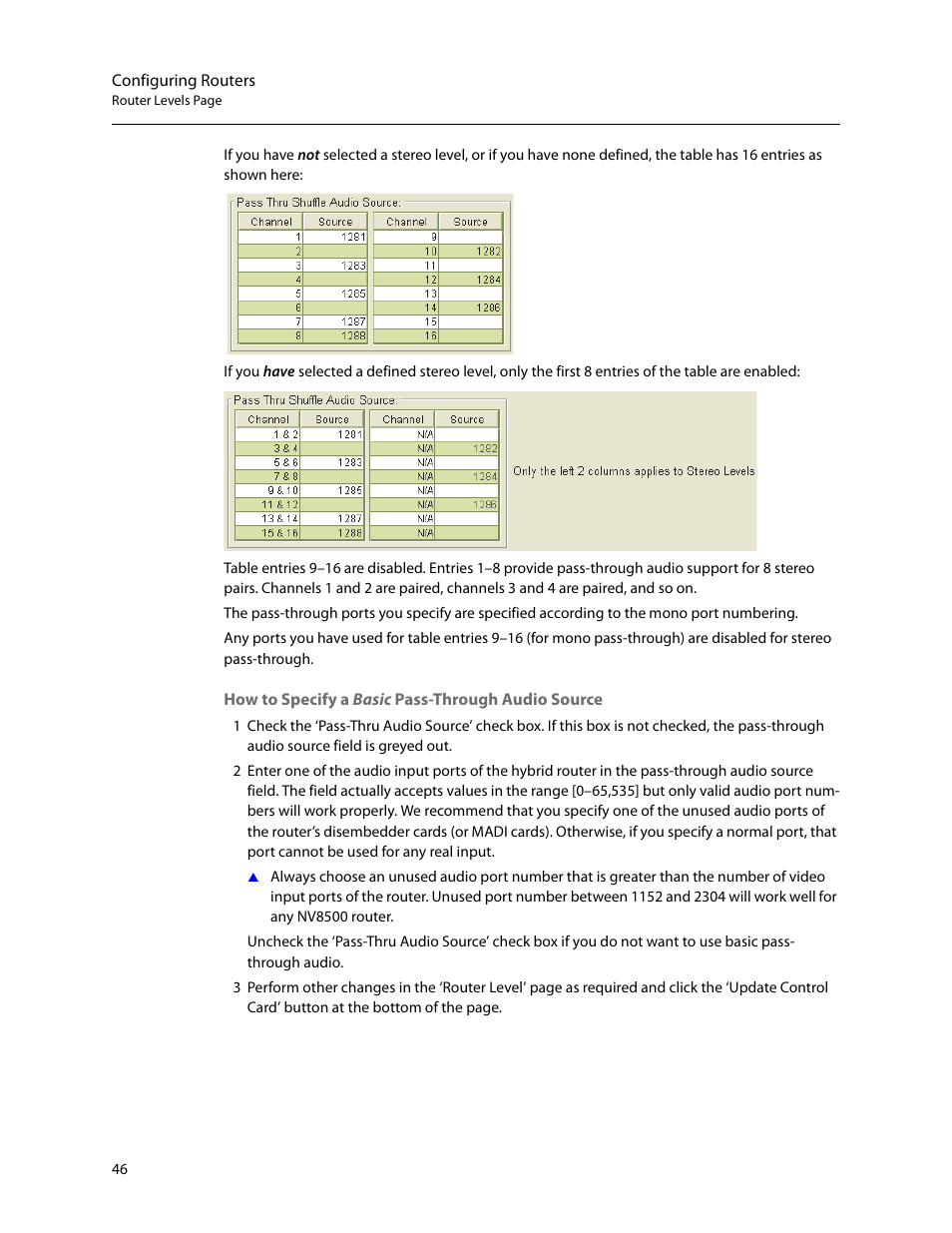 Grass Valley MRC v.1.2 User Manual | Page 56 / 186