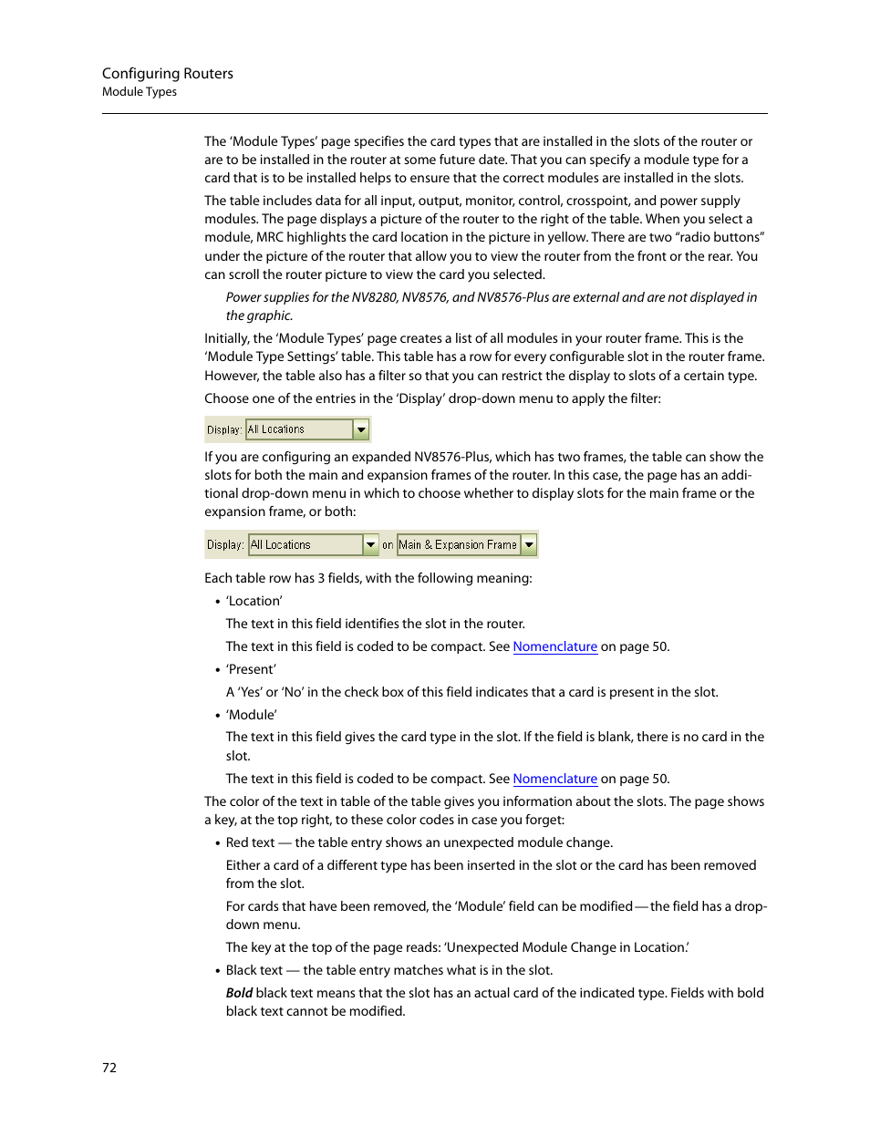 Grass Valley MRC v.1.2 User Manual | Page 82 / 186