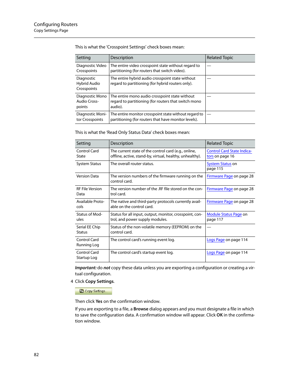 Grass Valley MRC v.1.2 User Manual | Page 92 / 186