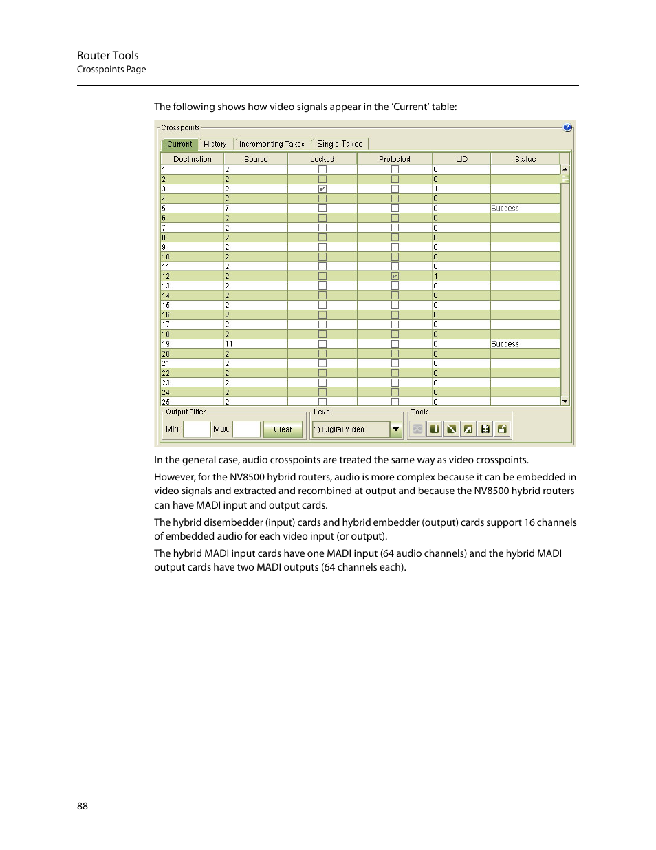 Grass Valley MRC v.1.2 User Manual | Page 98 / 186