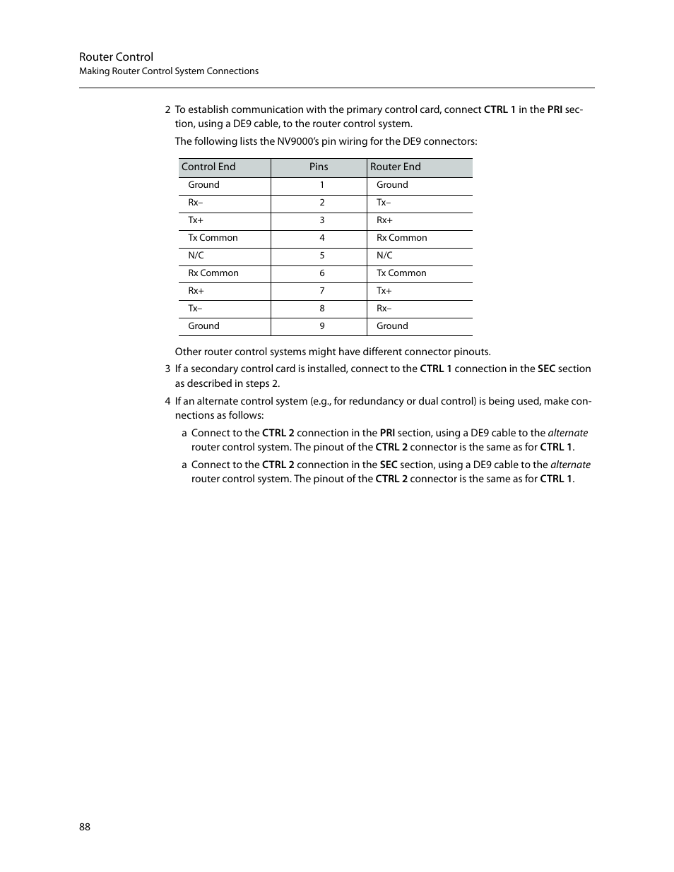 Grass Valley NV8500 Series v.3.5 User Manual | Page 104 / 246