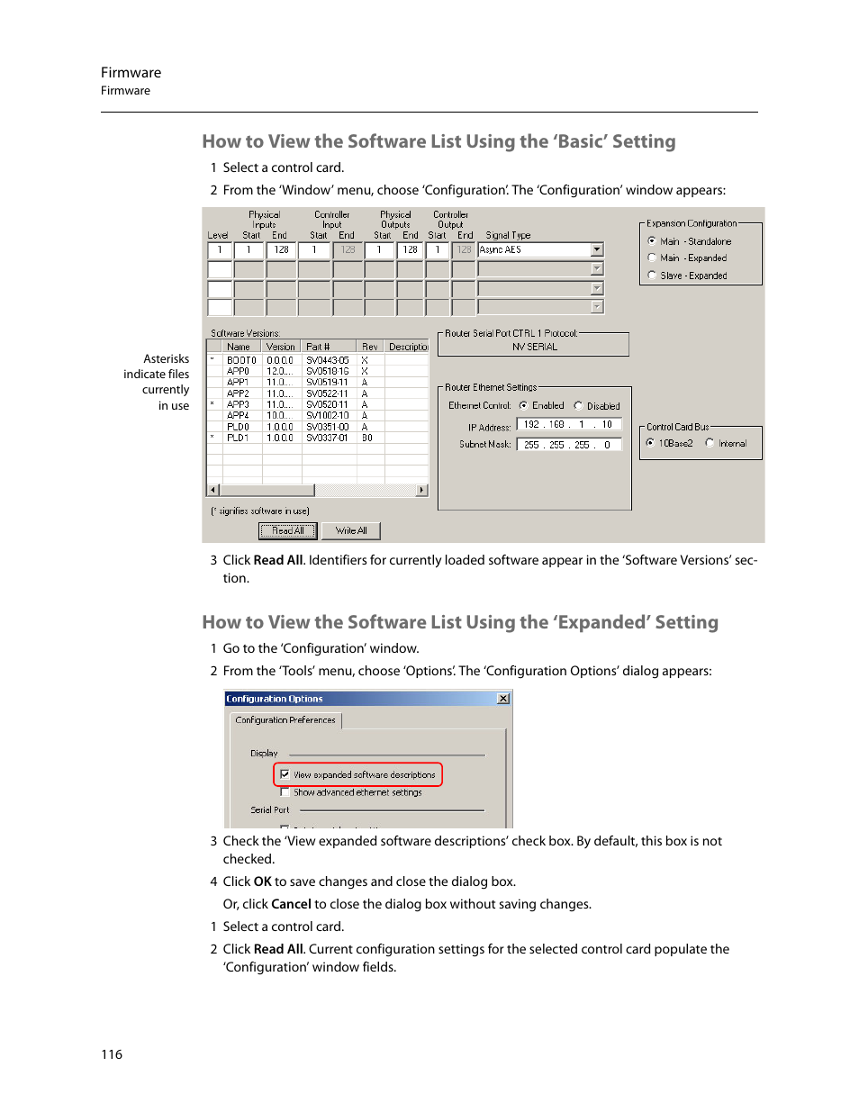 Grass Valley UniConfi NVISION Series v.2.1 User Manual | Page 128 / 166
