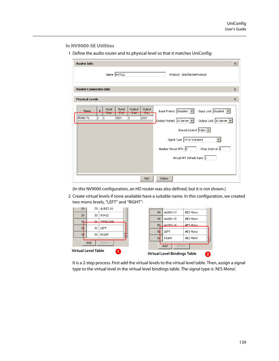 Grass Valley UniConfi NVISION Series v.2.1 User Manual | Page 151 / 166