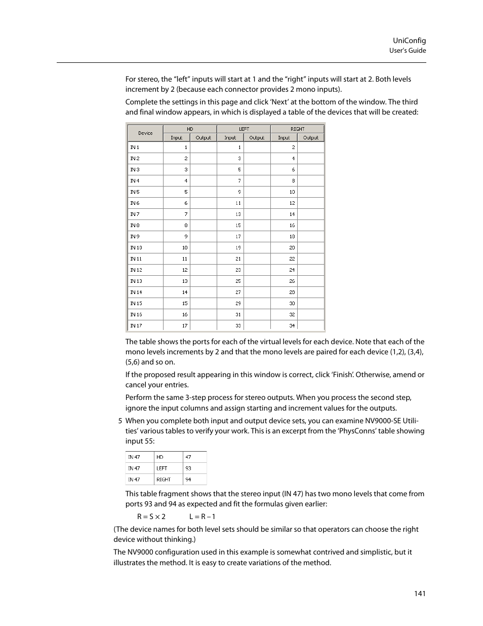 Grass Valley UniConfi NVISION Series v.2.1 User Manual | Page 153 / 166