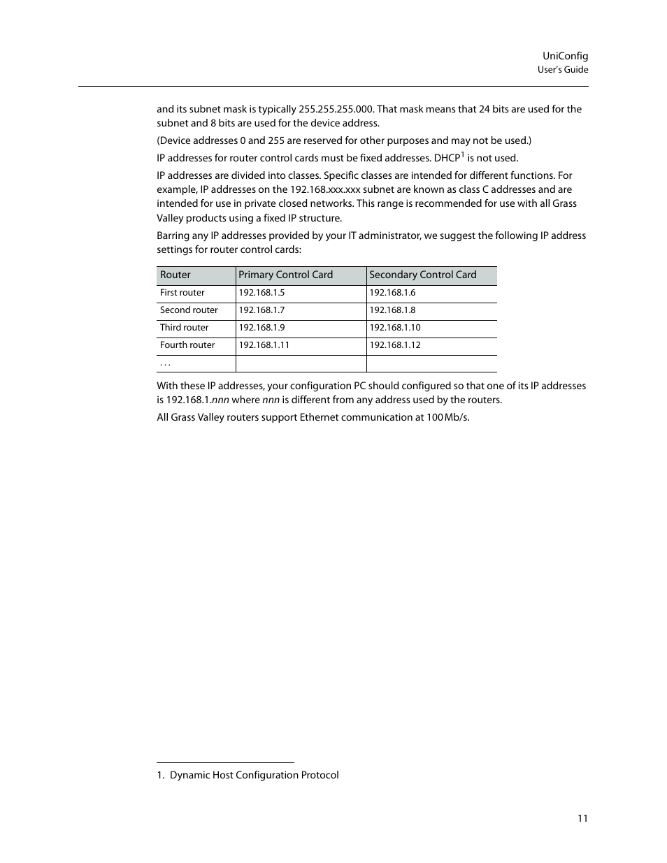 Grass Valley UniConfi NVISION Series v.2.1 User Manual | Page 23 / 166