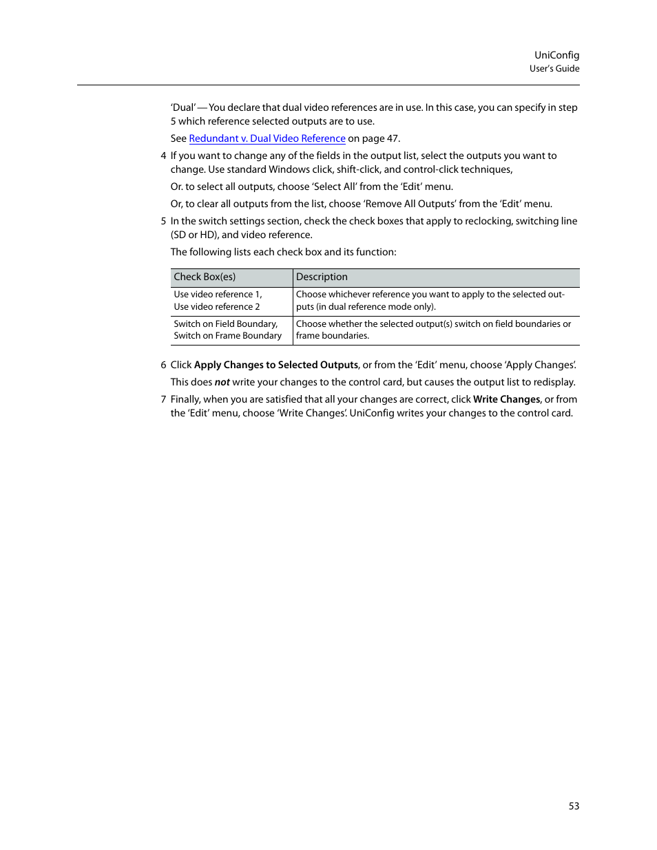 Grass Valley UniConfi NVISION Series v.2.1 User Manual | Page 65 / 166