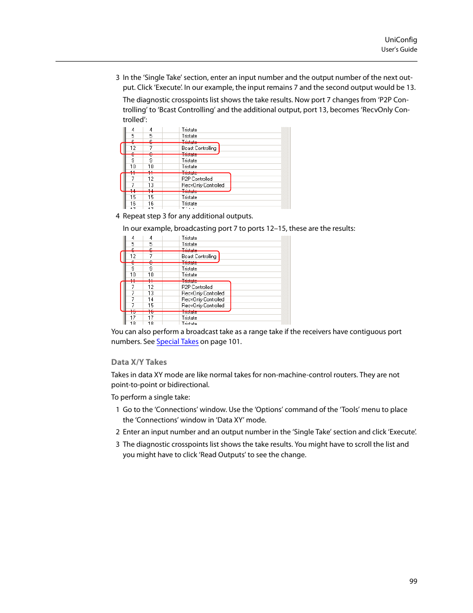 Grass Valley UniConfi NVISION Series v.2.0 User Manual | Page 109 / 178