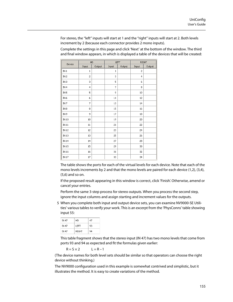 Grass Valley UniConfi NVISION Series v.2.0 User Manual | Page 165 / 178