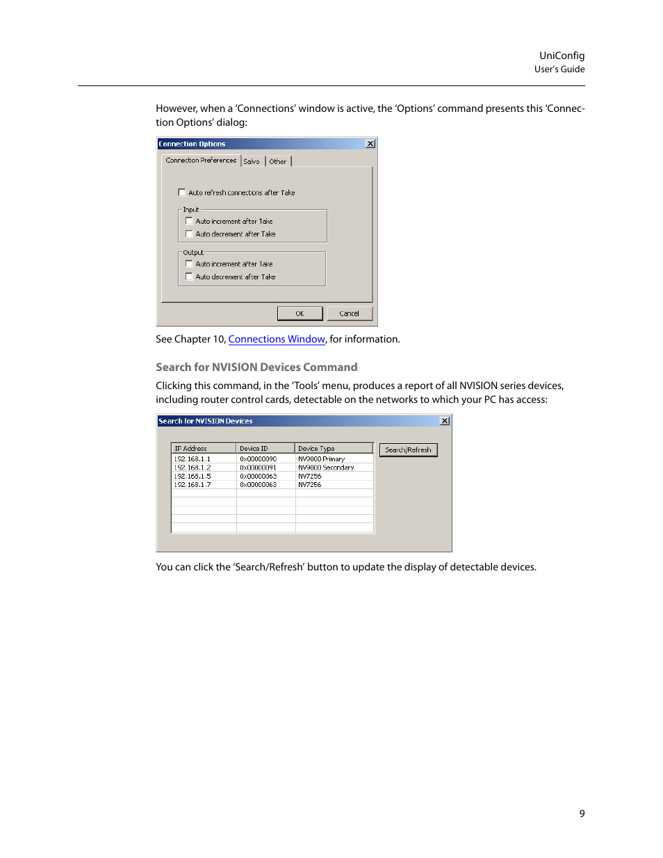 Grass Valley UniConfi NVISION Series v.2.0 User Manual | Page 19 / 178