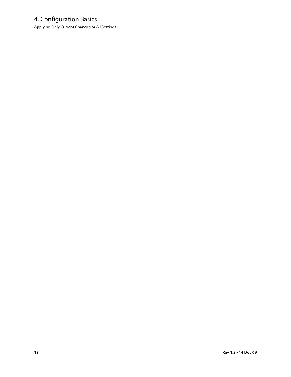 Configuration basics | Grass Valley UniConfi NVISION Series v.1.3 User Manual | Page 30 / 184