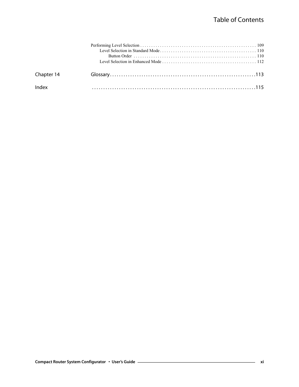 Grass Valley NVISION Compact CQX User Manual | Page 11 / 134