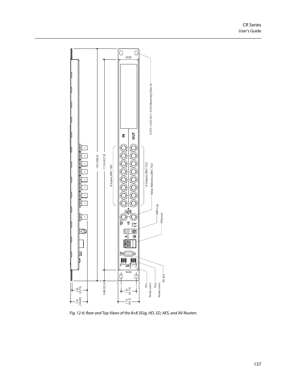 137 cr series | Grass Valley CR Series v.3.2 User Manual | Page 149 / 212