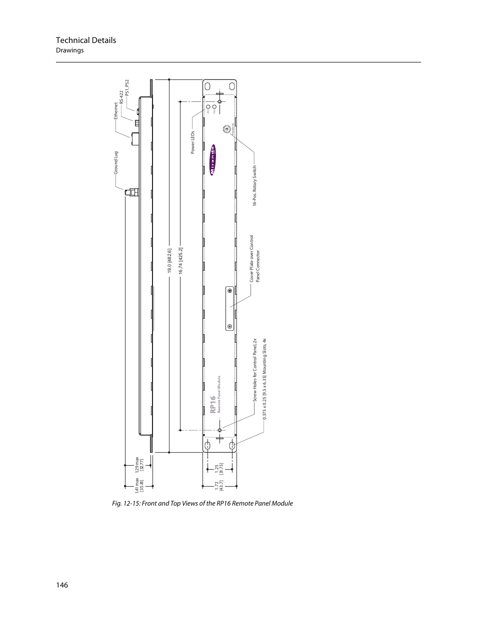 Technical details | Grass Valley CR Series v.3.2 User Manual | Page 158 / 212