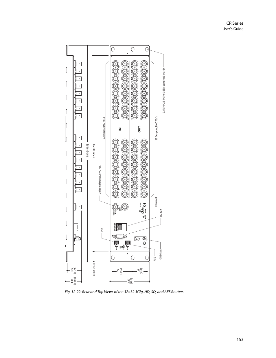 153 cr series | Grass Valley CR Series v.3.2 User Manual | Page 165 / 212