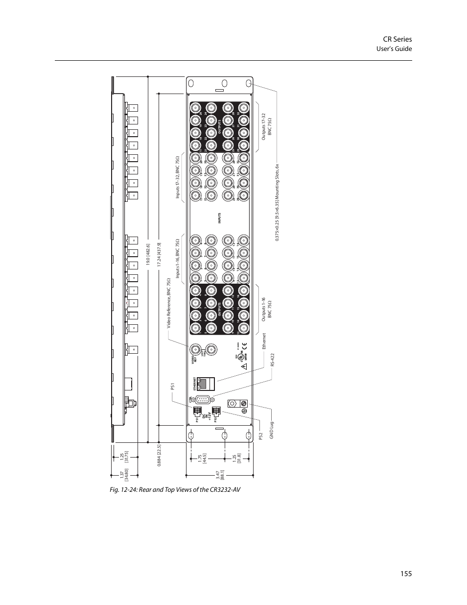 155 cr series | Grass Valley CR Series v.3.2 User Manual | Page 167 / 212