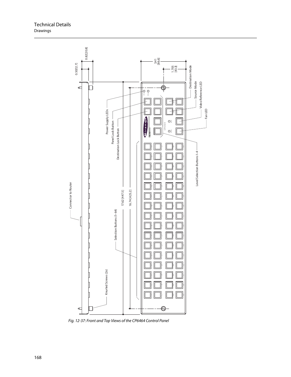 Technical details | Grass Valley CR Series v.3.2 User Manual | Page 180 / 212