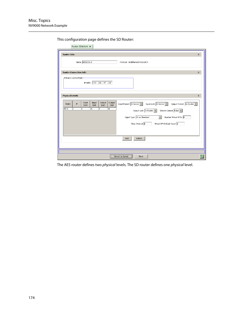 Grass Valley CR Series v.3.2 User Manual | Page 186 / 212