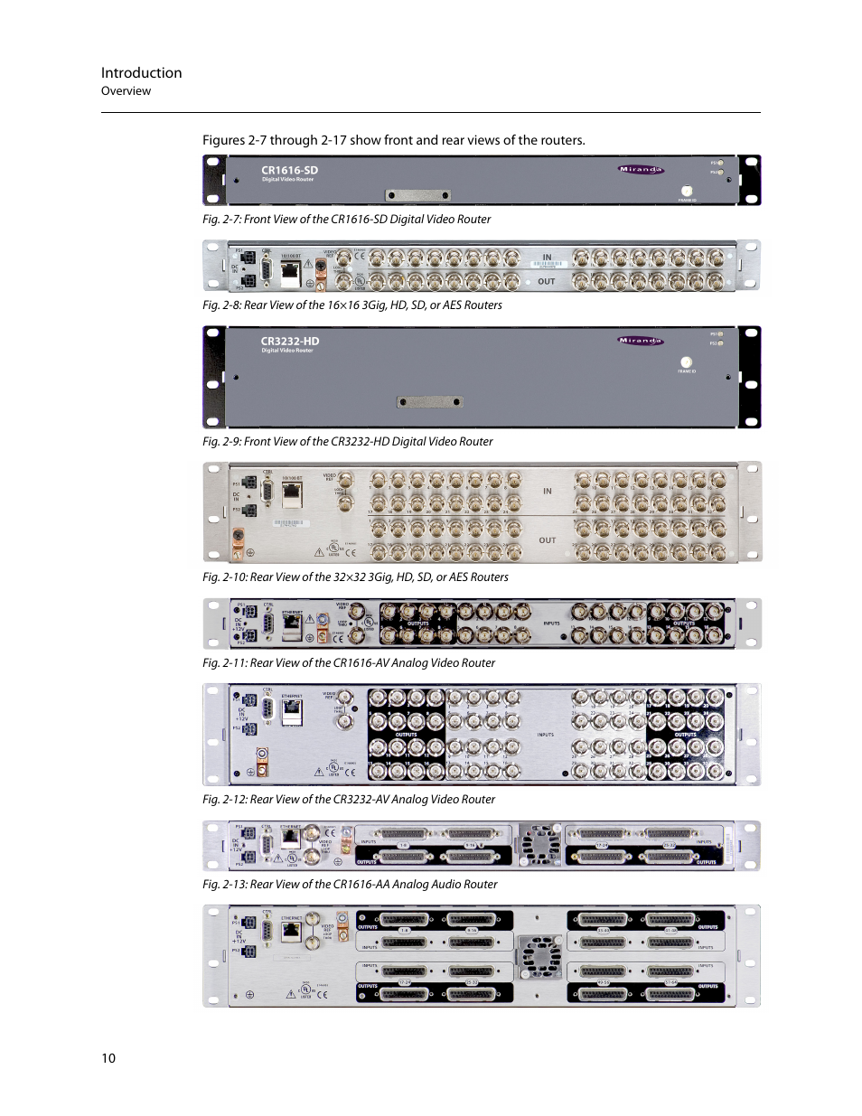 Grass Valley CR Series v.3.2 User Manual | Page 22 / 212