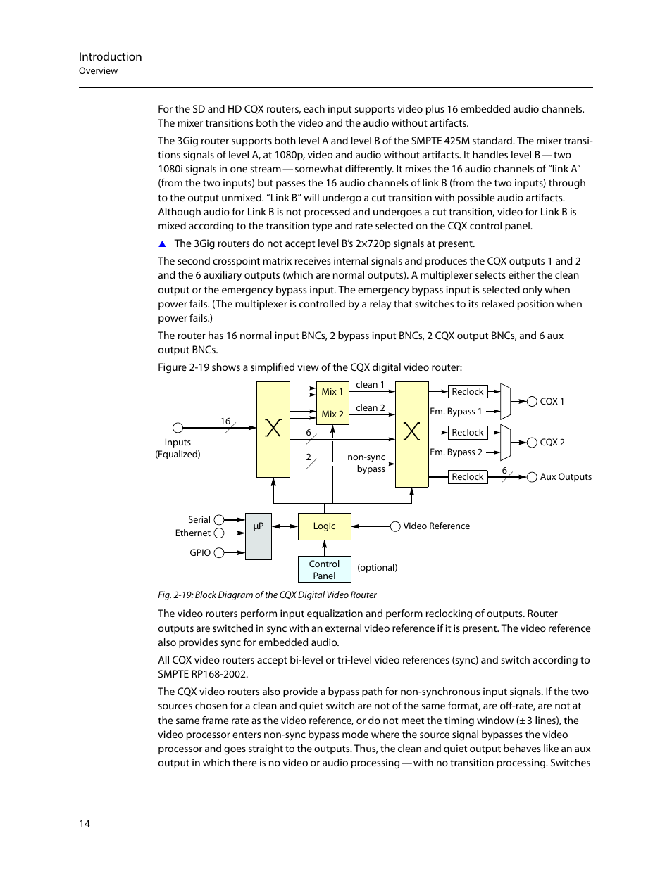 Grass Valley CR Series v.3.2 User Manual | Page 26 / 212