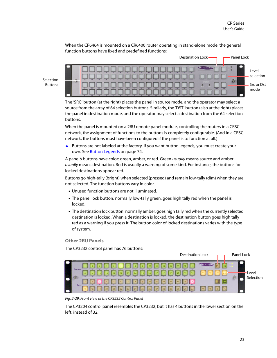 Grass Valley CR Series v.3.2 User Manual | Page 35 / 212