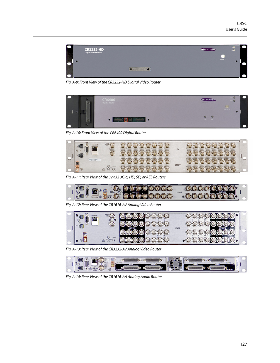 Grass Valley CRSC v.3.2 User Manual | Page 139 / 186