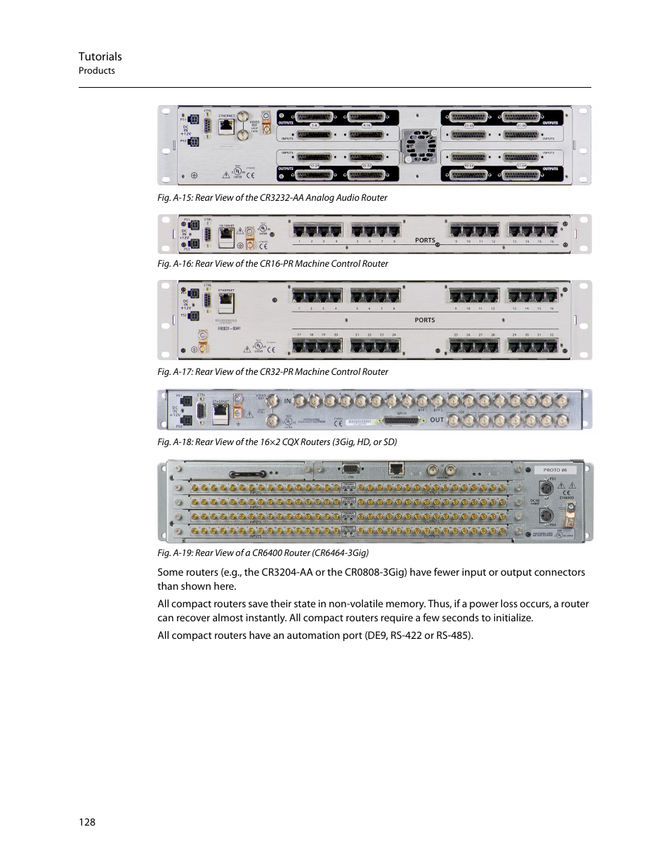Ugh a-19 | Grass Valley CRSC v.3.2 User Manual | Page 140 / 186
