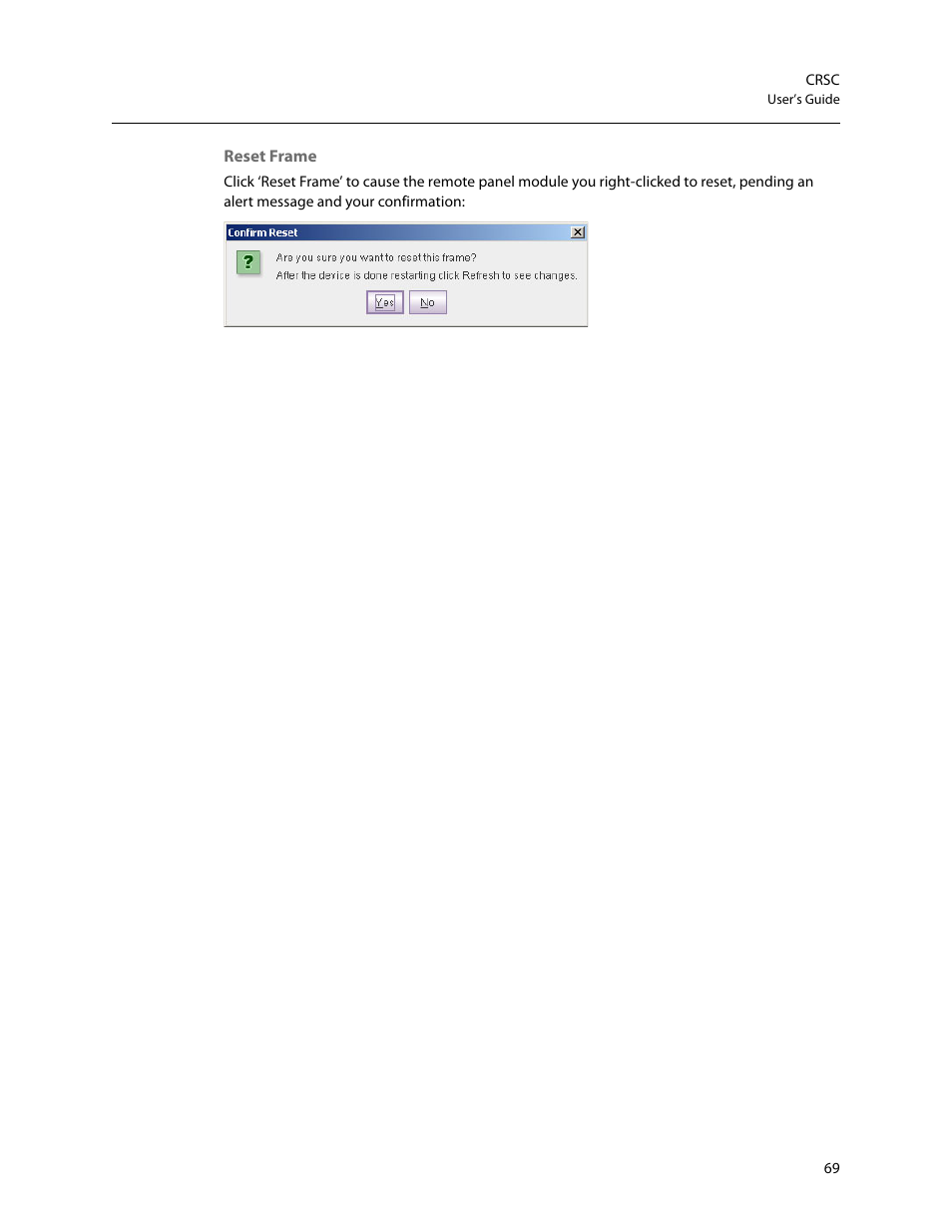 Grass Valley CRSC v.3.2 User Manual | Page 81 / 186