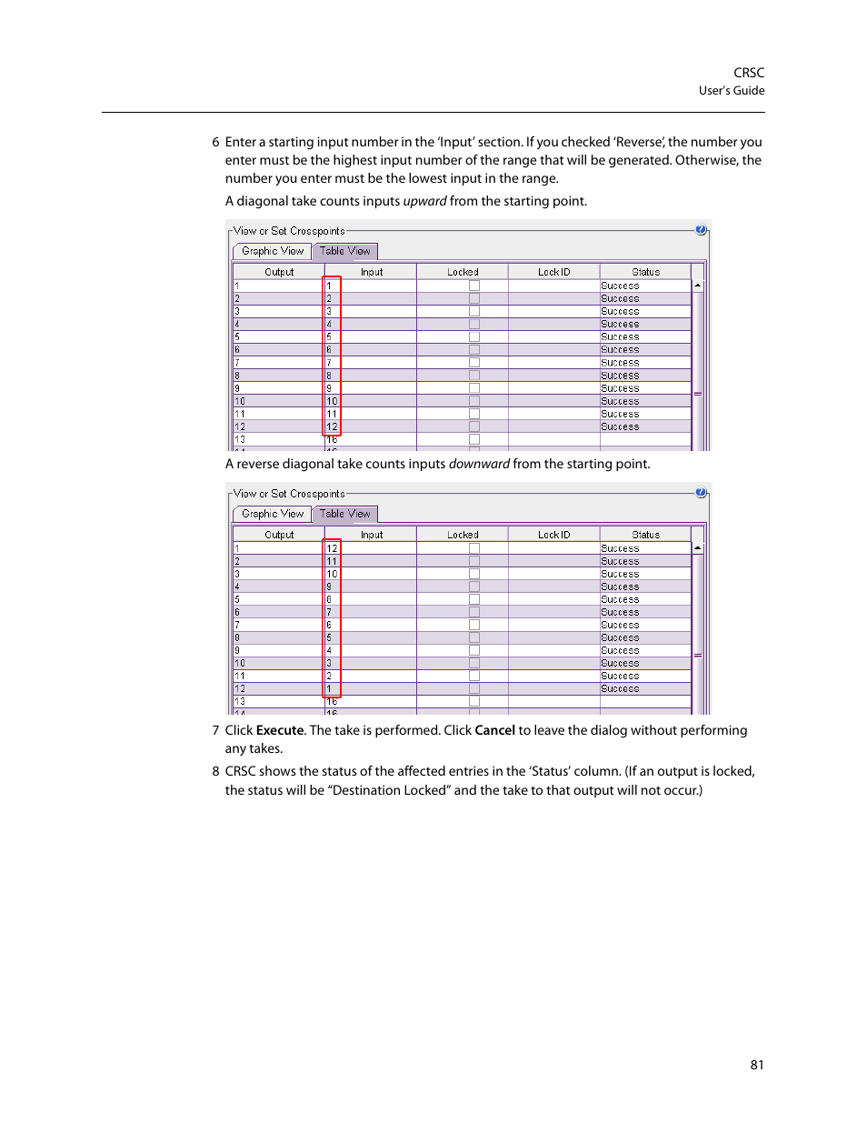 Grass Valley CRSC v.3.2 User Manual | Page 93 / 186