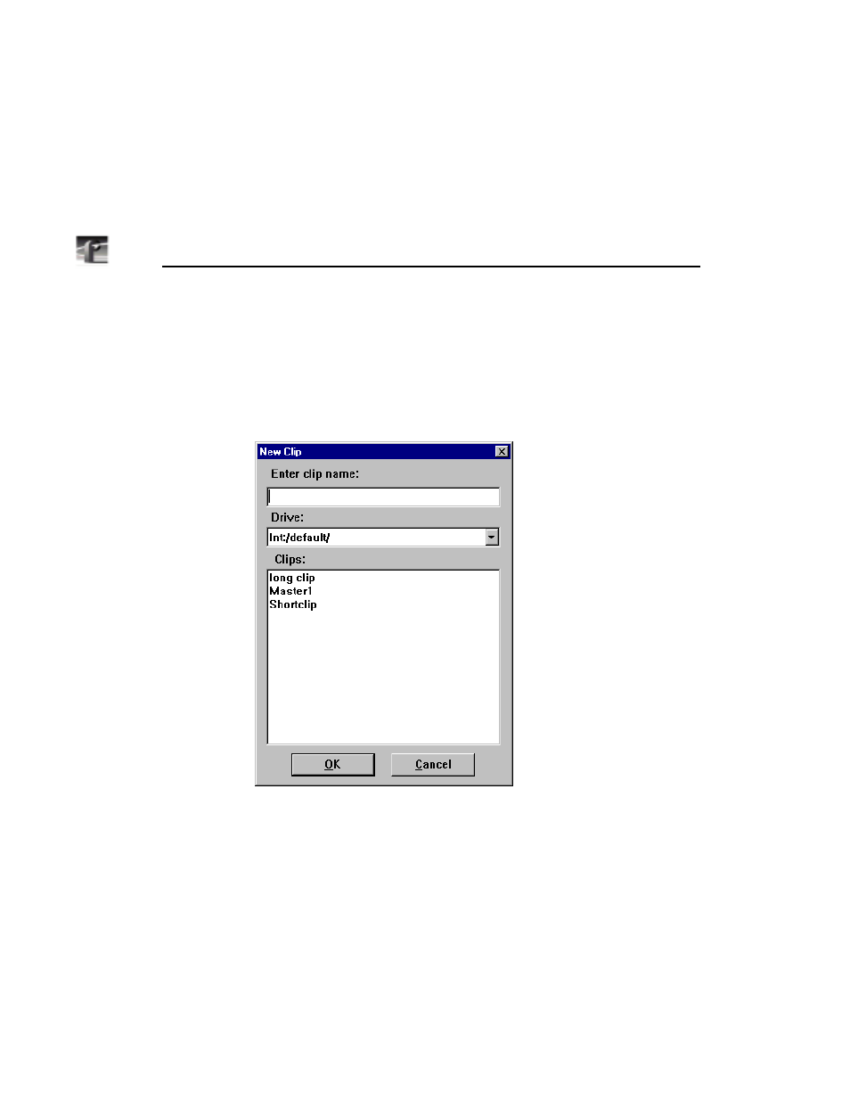 Name clips first | Grass Valley PDR v.2.1 User Manual | Page 110 / 158