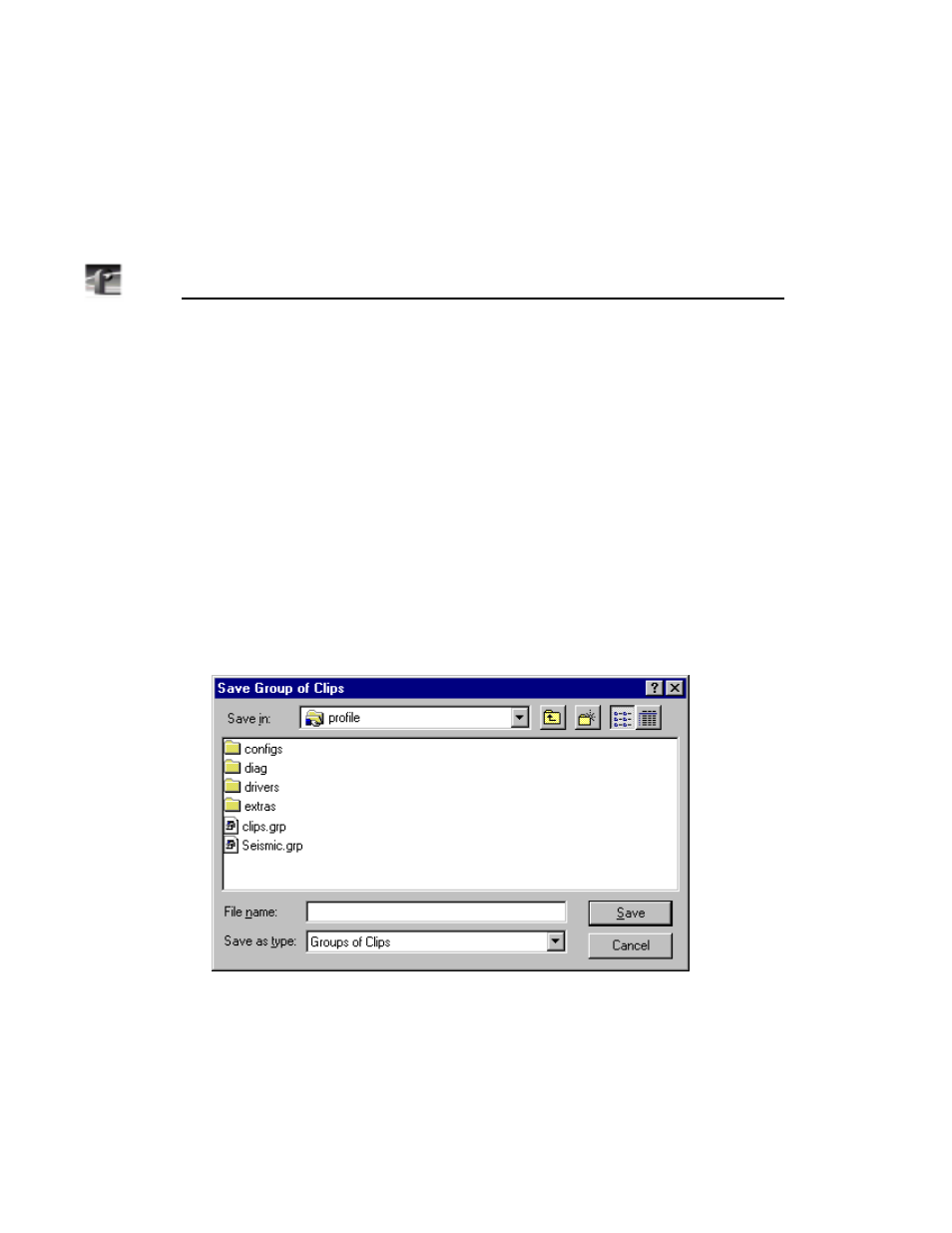Clip lists, Saving a group of clips in a clip list | Grass Valley PDR v.2.1 User Manual | Page 118 / 158