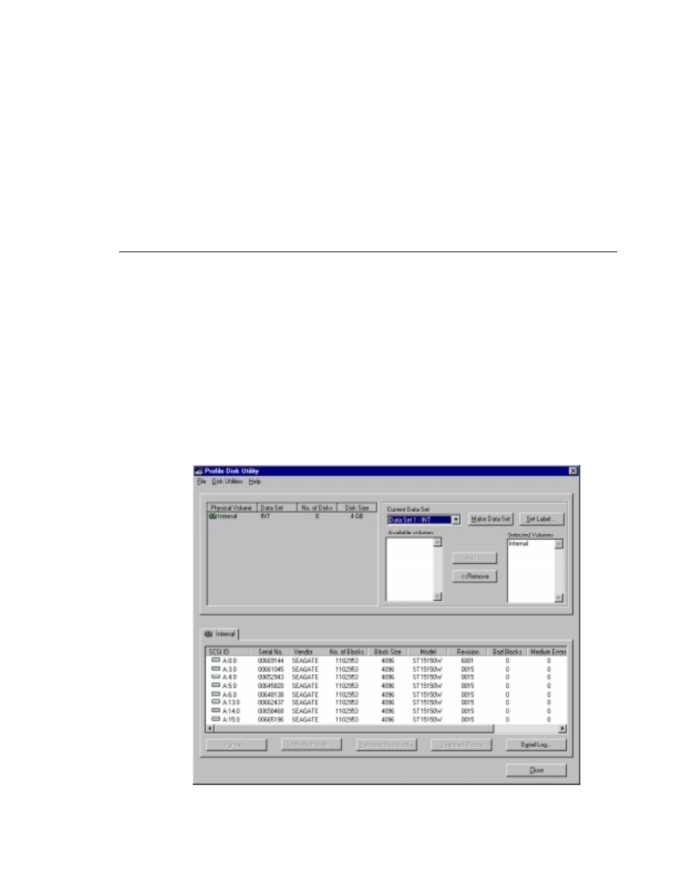 Using the profile disk utility, Chapter 4, “using the profile disk utility | Grass Valley PDR v.2.1 User Manual | Page 123 / 158