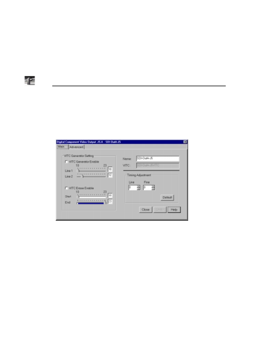 Serial digital component video output | Grass Valley PDR v.2.1 User Manual | Page 58 / 158