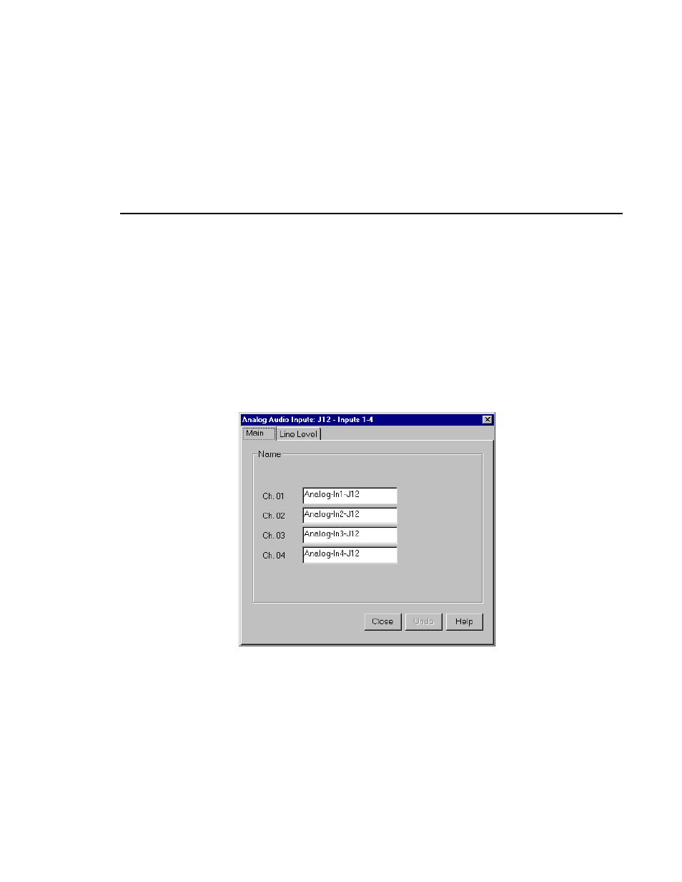 Analog audio input | Grass Valley PDR v.2.1 User Manual | Page 65 / 158