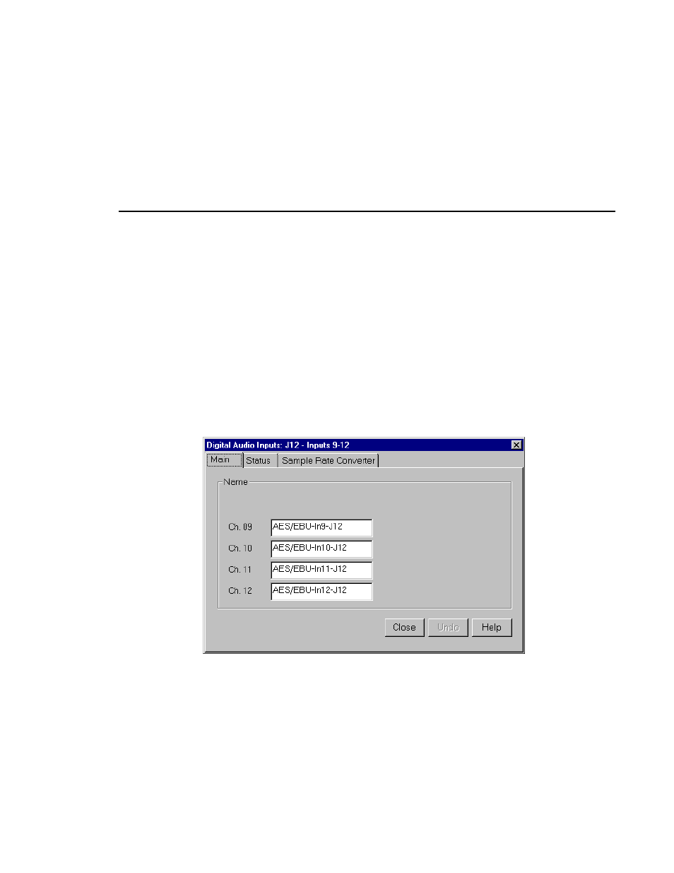 Digital audio input | Grass Valley PDR v.2.1 User Manual | Page 67 / 158