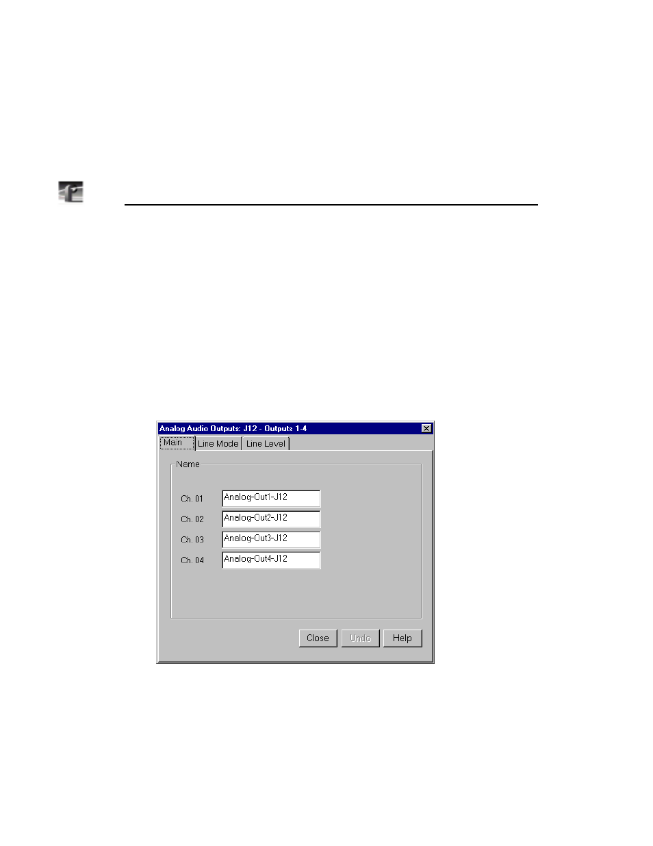Analog audio output | Grass Valley PDR v.2.1 User Manual | Page 70 / 158