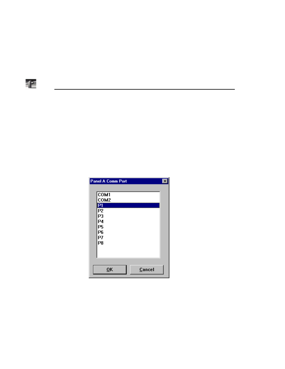 Selecting a communications port | Grass Valley PDR v.2.1 User Manual | Page 90 / 158