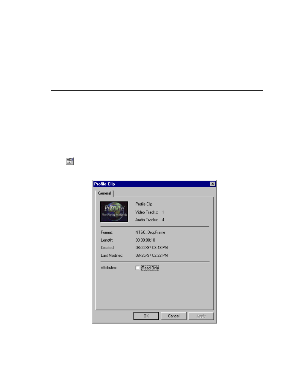 Viewing clip and master properties, Saving a group of clips in a clip list | Grass Valley PDR v.2.2 User Manual | Page 119 / 350