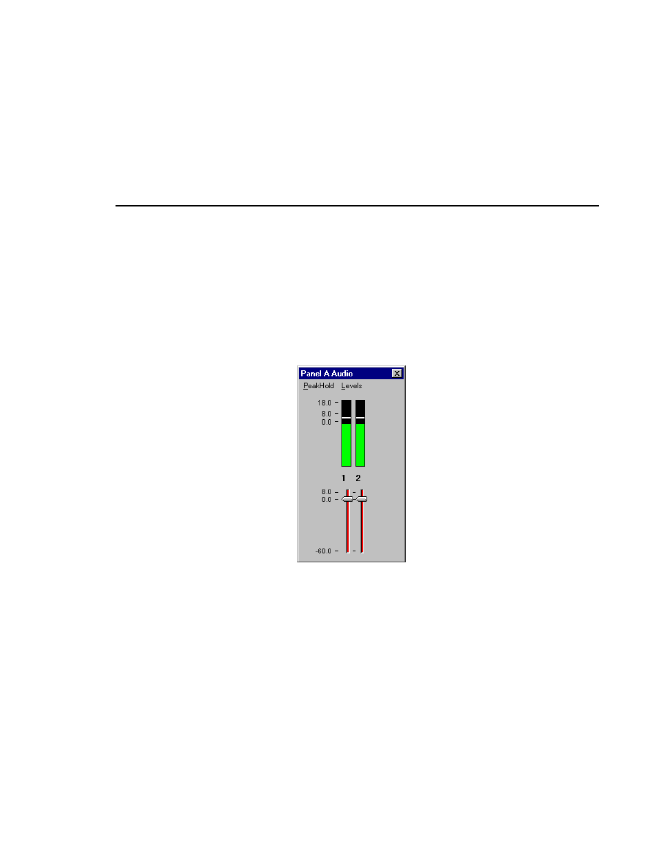 Viewing an audio monitor for a panel | Grass Valley PDR v.2.2 User Manual | Page 151 / 350