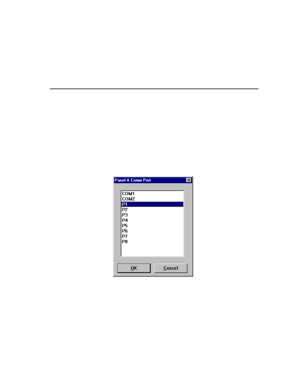 Selecting a communications port | Grass Valley PDR v.2.2 User Manual | Page 153 / 350