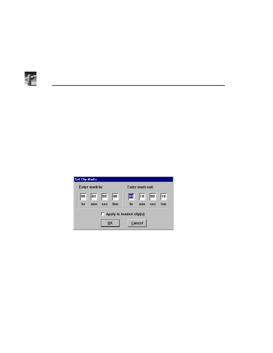 Selecting clip length (bvw only) | Grass Valley PDR v.2.2 User Manual | Page 154 / 350