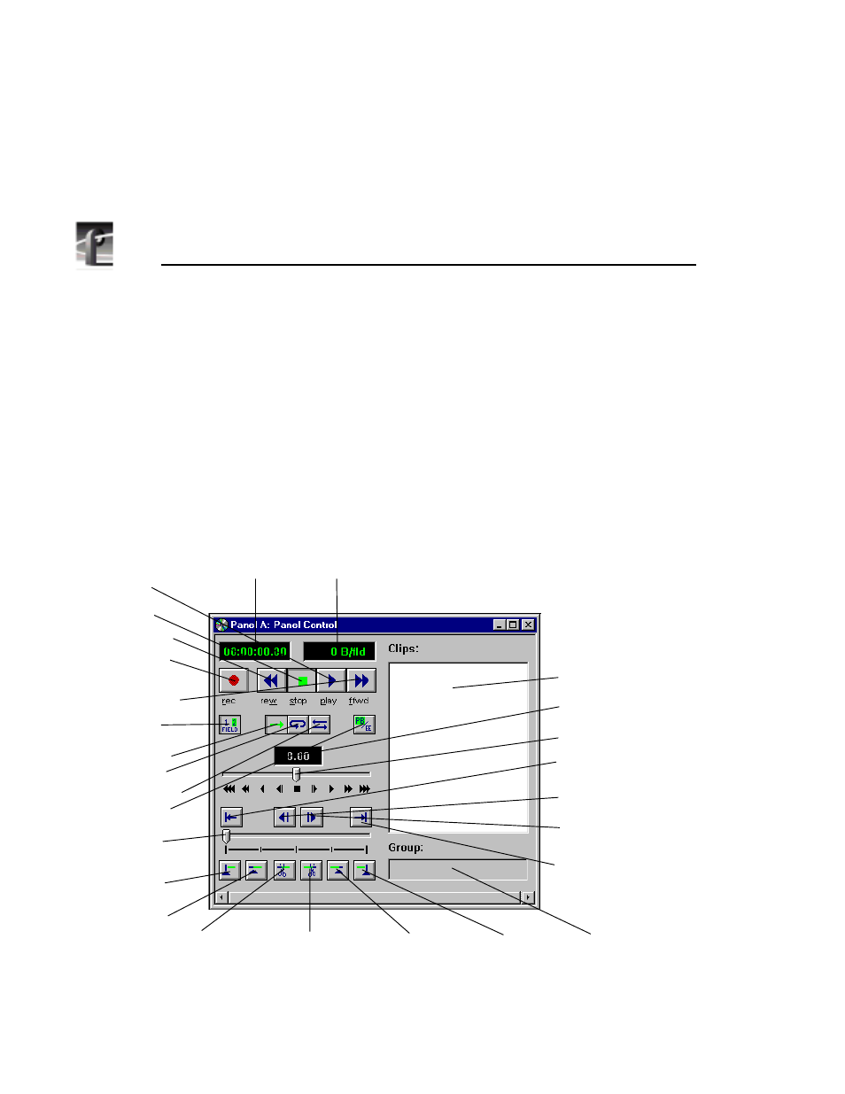 Panel basics | Grass Valley PDR v.2.2 User Manual | Page 168 / 350