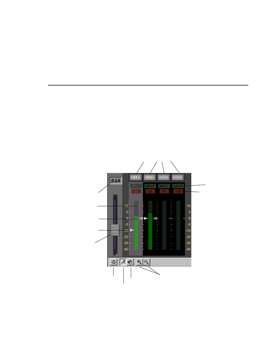 Using the audio controls | Grass Valley PDR v.2.2 User Manual | Page 237 / 350