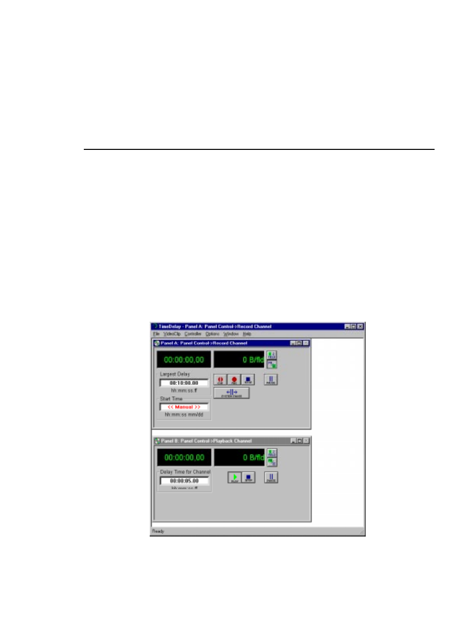 Getting started with timedelay | Grass Valley PDR v.2.2 User Manual | Page 277 / 350