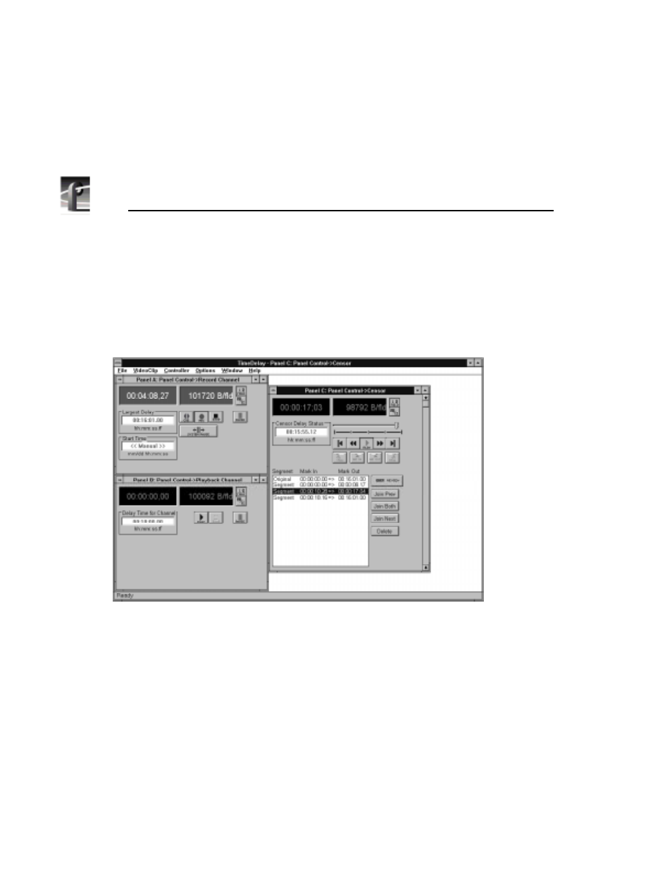 Marking segments | Grass Valley PDR v.2.2 User Manual | Page 302 / 350