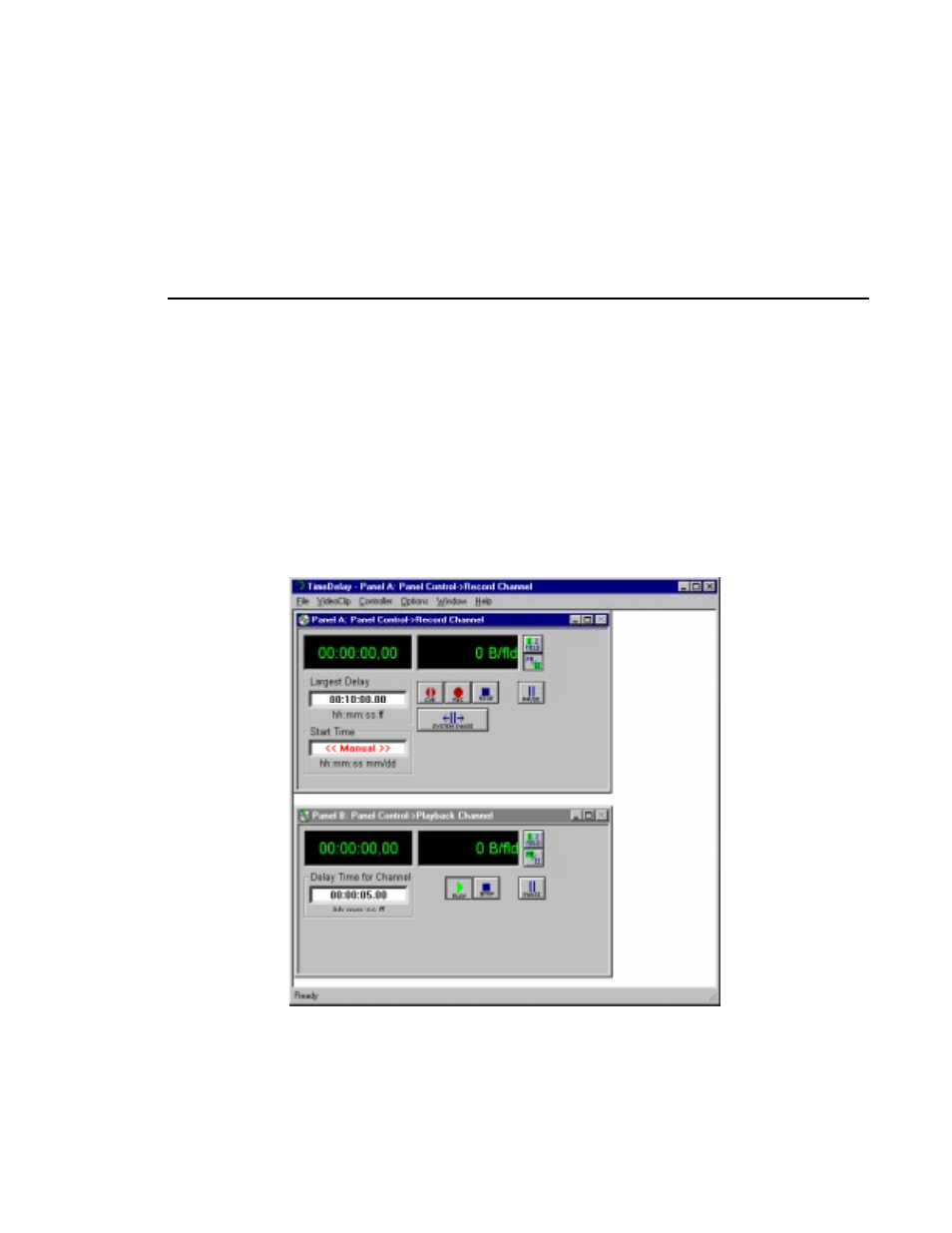 Timedelay | Grass Valley PDR v.2.2 User Manual | Page 37 / 350