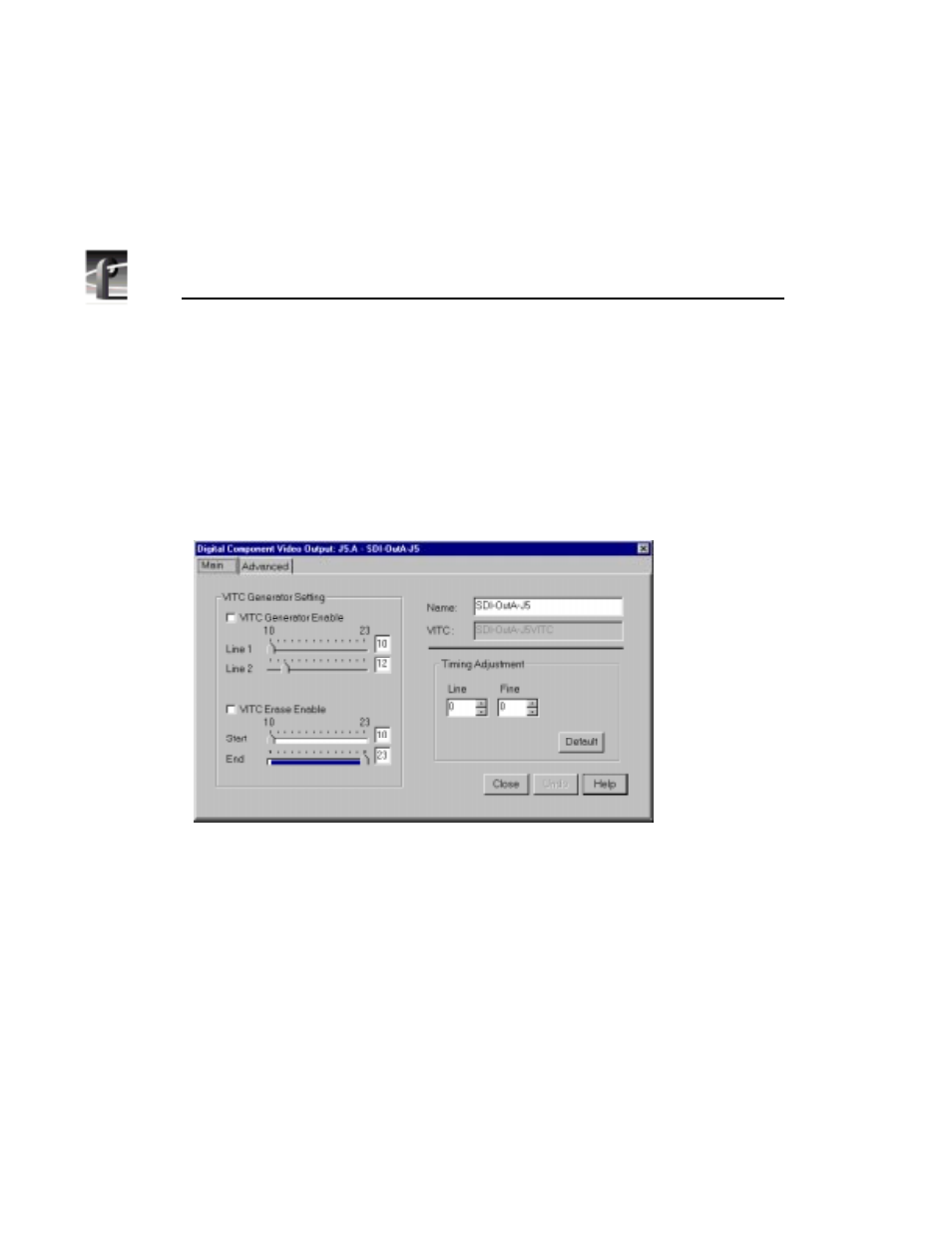 Serial digital component video output | Grass Valley PDR v.2.2 User Manual | Page 78 / 350