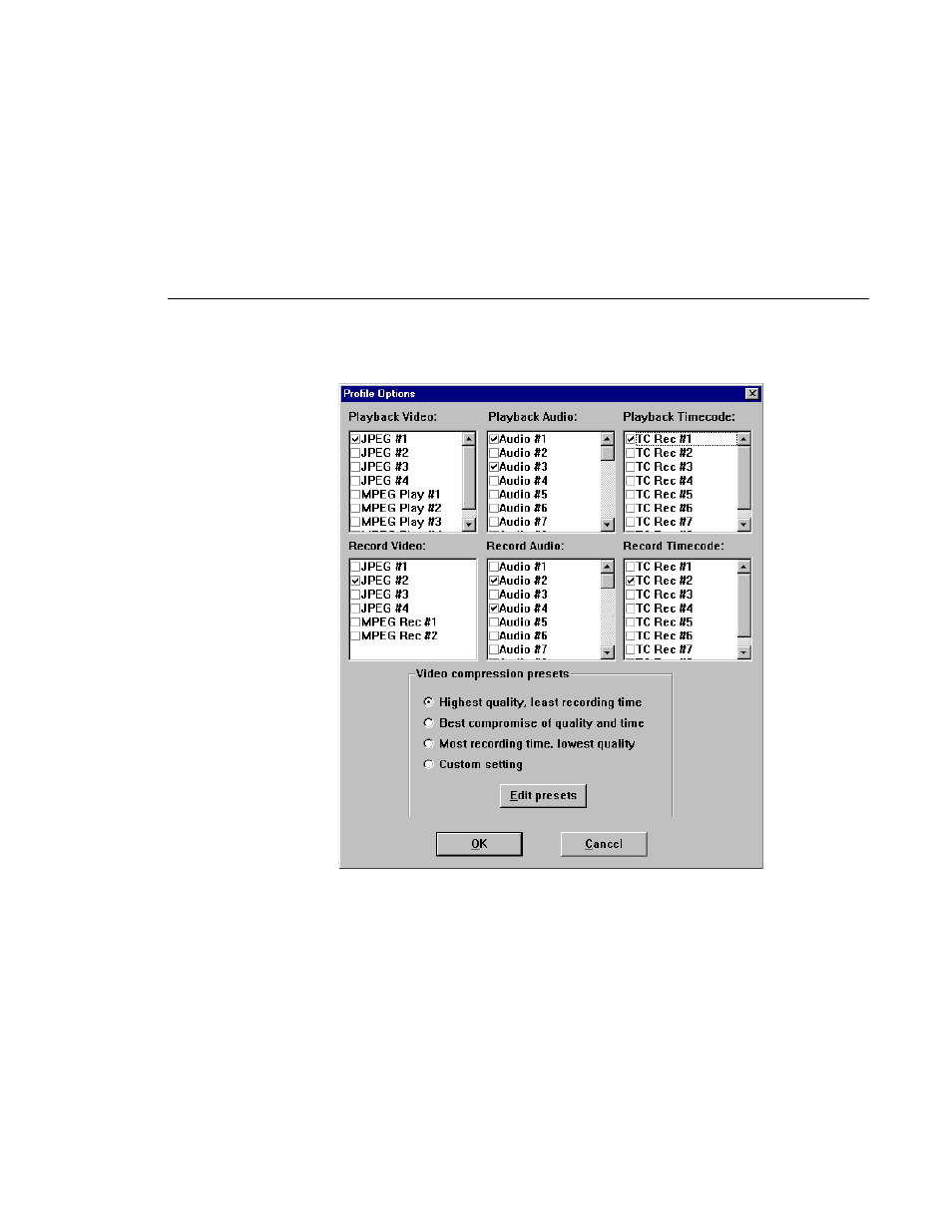 Grass Valley PROFILE FAMILY v.2.5 User Manual | Page 167 / 394