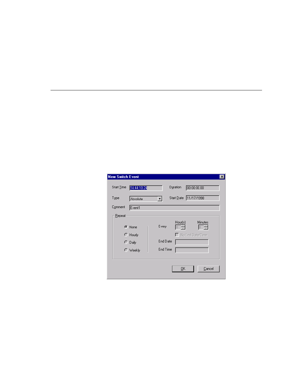 Using a live feed, 140 new switch event dialog box | Grass Valley PROFILE FAMILY v.2.5 User Manual | Page 297 / 394