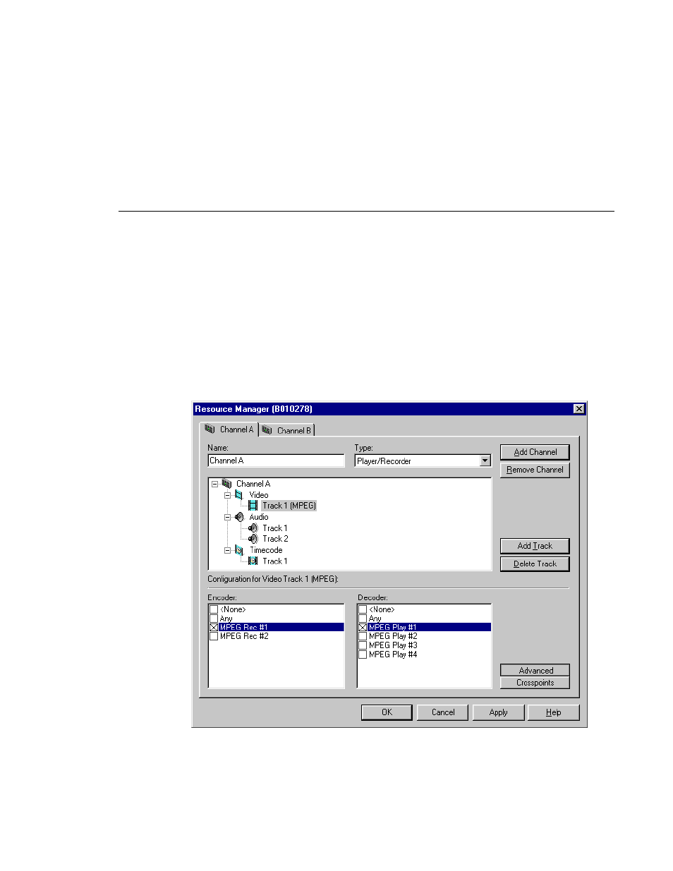 155 mpeg encoder and decoder check boxes | Grass Valley PROFILE FAMILY v.2.5 User Manual | Page 323 / 394
