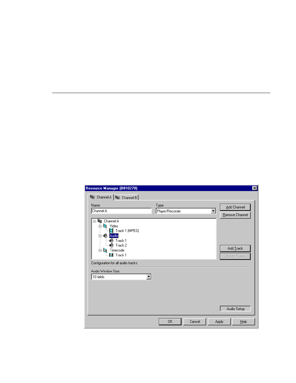 Audio window setup, 160 a | Grass Valley PROFILE FAMILY v.2.5 User Manual | Page 329 / 394